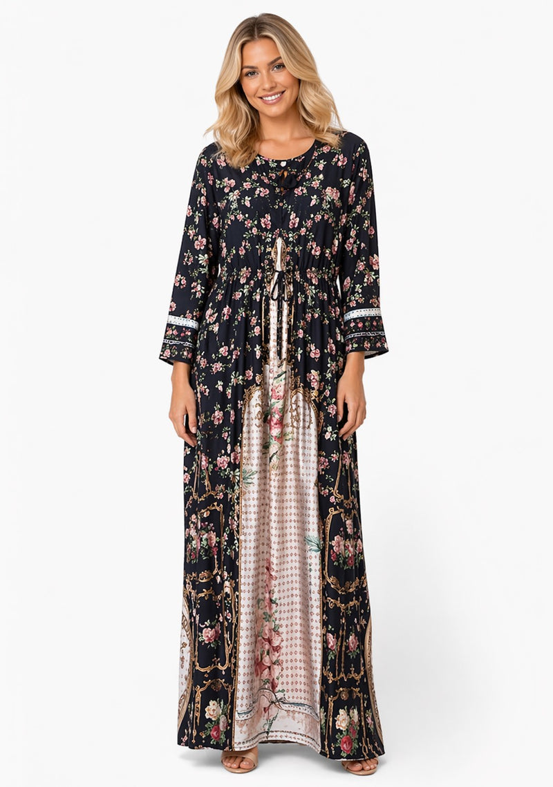 NOIR MAXI DRESS