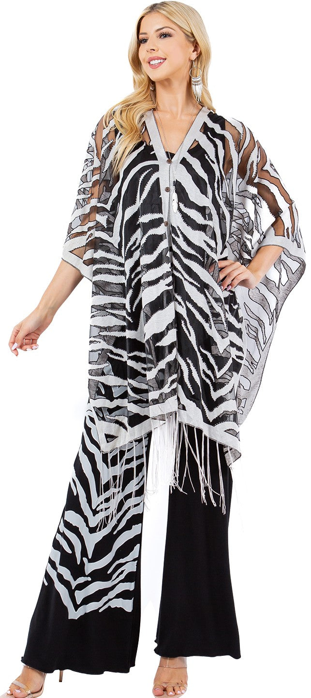 TIGER 2PC. 7-WAY SCARF PANT SET