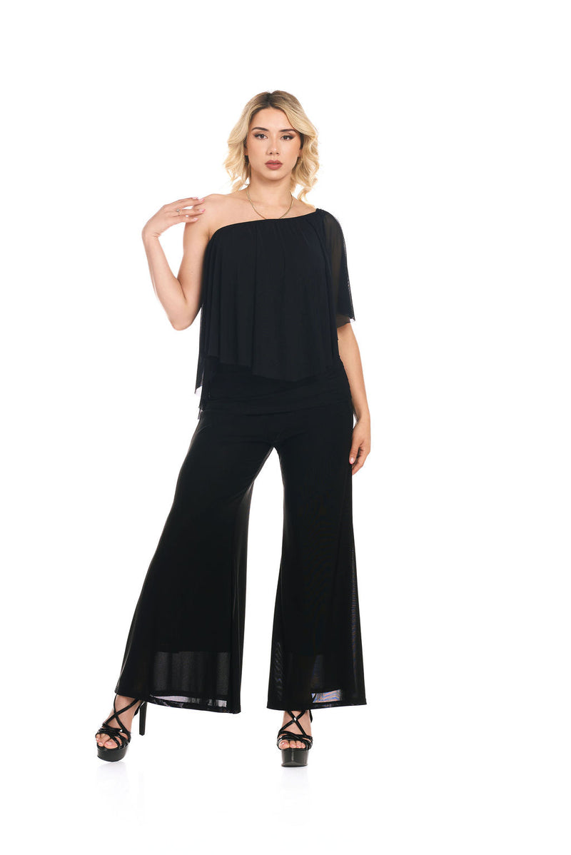 MESH SOLID ANGEL TOP