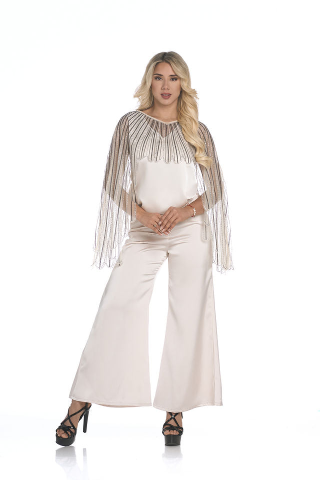 SATIN 2PC TANK-PANT SET