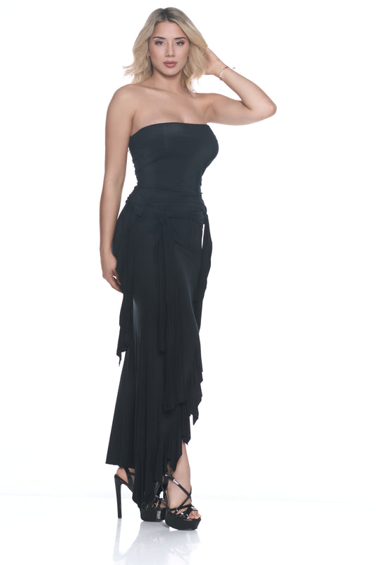 MULTI-WEAR TIE SKIRT/DRESS