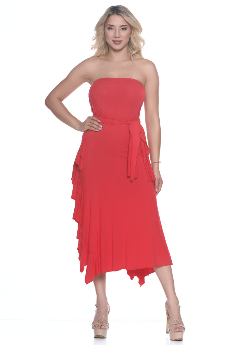 MULTI-WEAR TIE SKIRT/DRESS