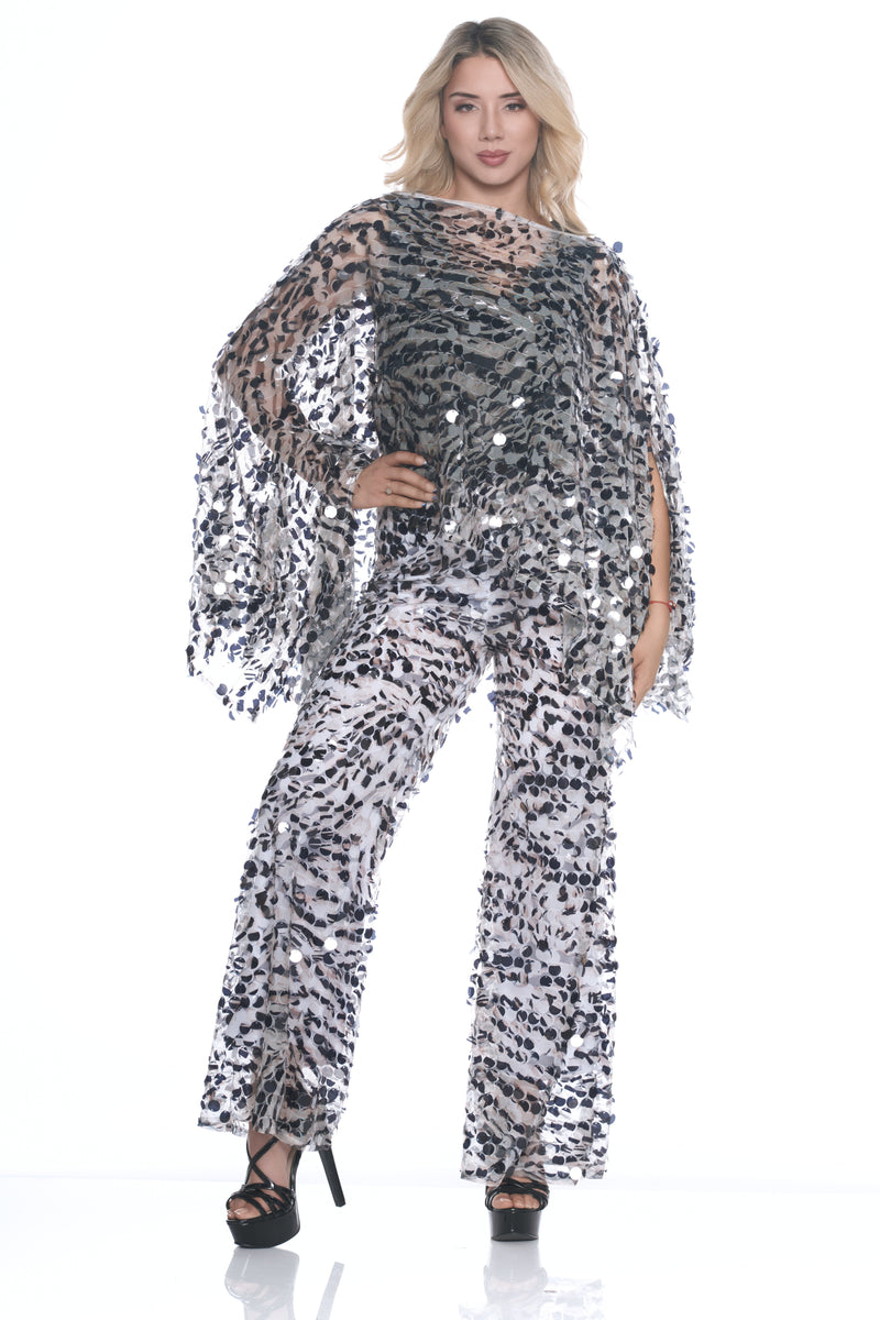 SAFARI 7-WAY ZEBRA SCARF