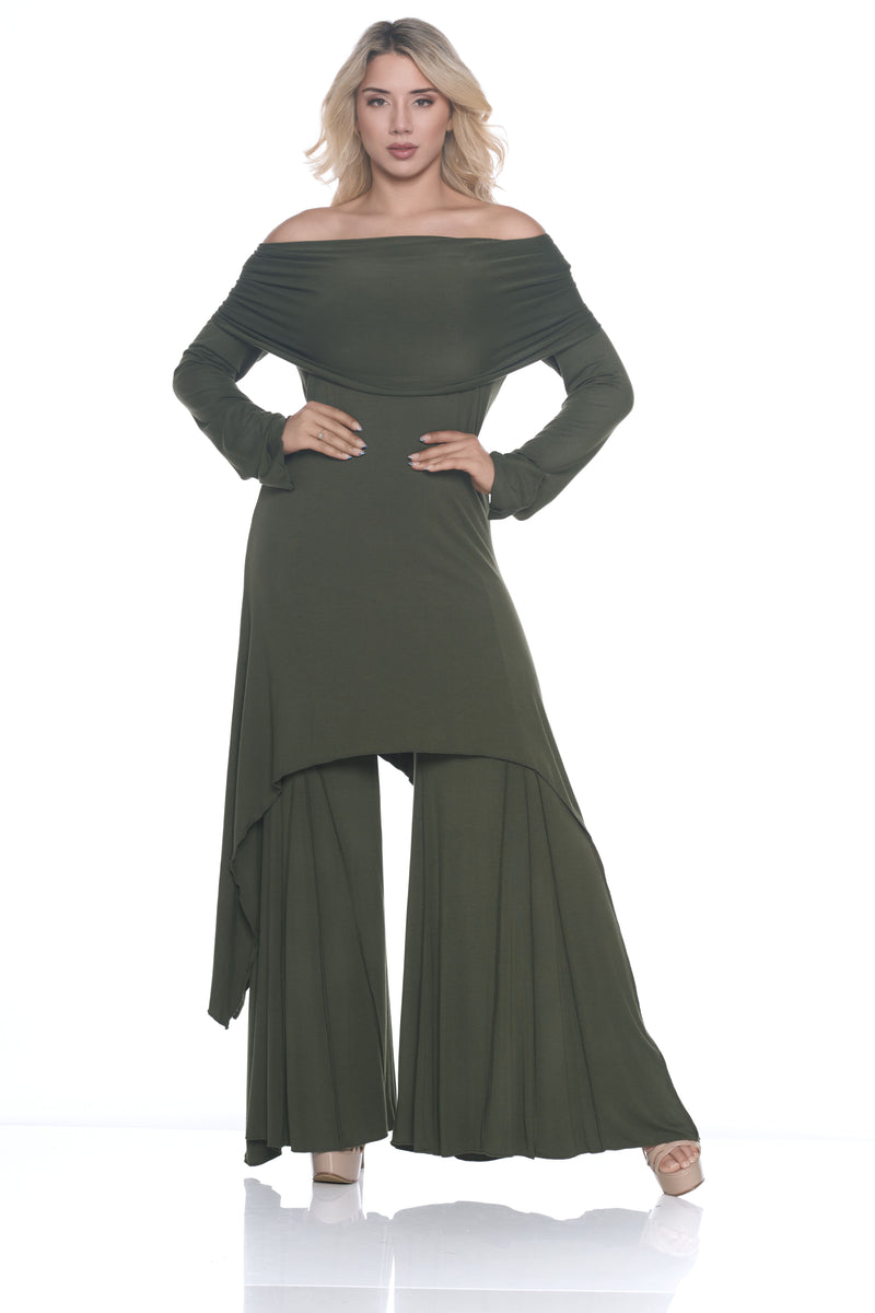 COWL NECK TOP/DRESS