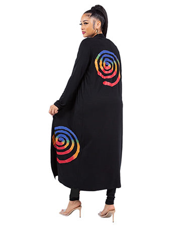 MULTI SPIRAL DUSTER JACKET