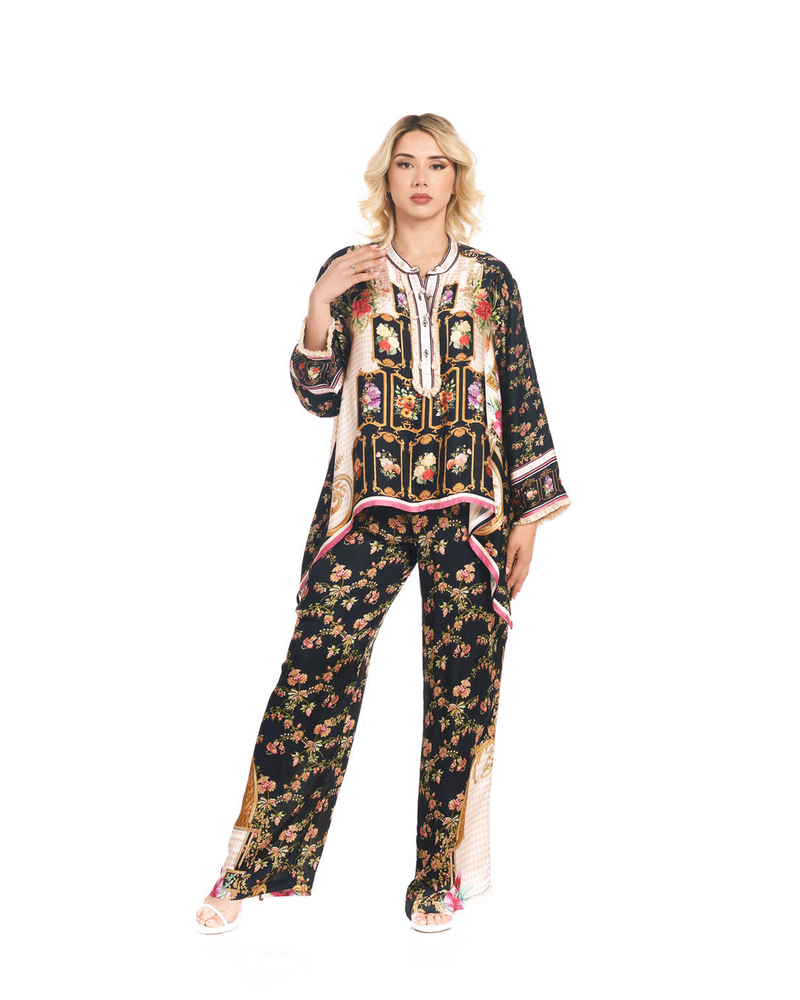 NOIR HANDKERCHIEF TOP