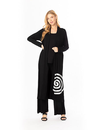 SPIRAL DUSTER JACKET