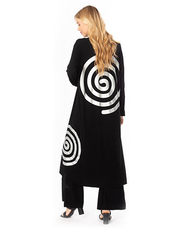 SPIRAL DUSTER JACKET