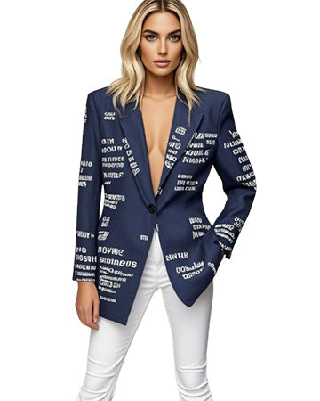 TRAVEL BLAZER DENIM