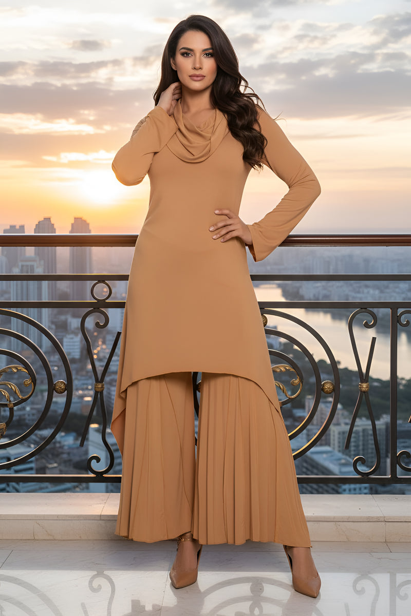 COWL NECK TOP/DRESS