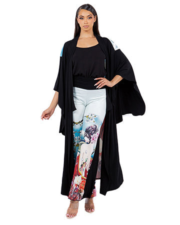 LOVE IN TOKYO KIMONO SLEEVE DUSTER JACKET