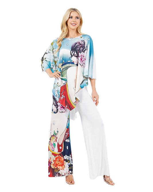 LOVE IN TOKYO V-POINT TUNIC