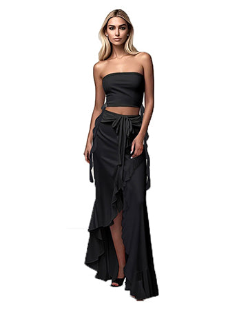 MULTI-WEAR TIE SKIRT/DRESS