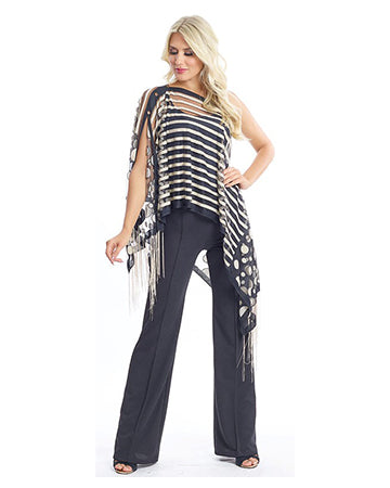 DOTS & STRIPES 7-WAY SCARF