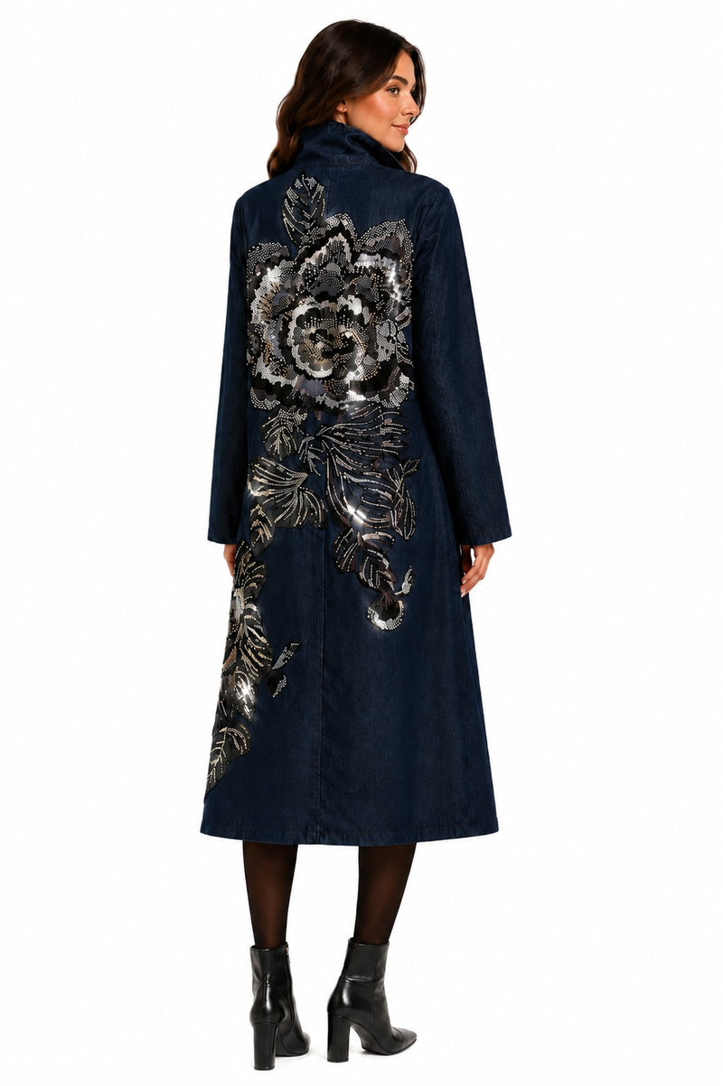 SEQUINS DREAMS DUSTER JACKET/DRESS