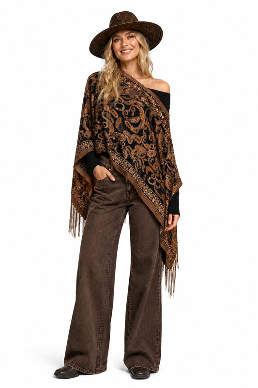 PAISLEY 7-WAY SCARF