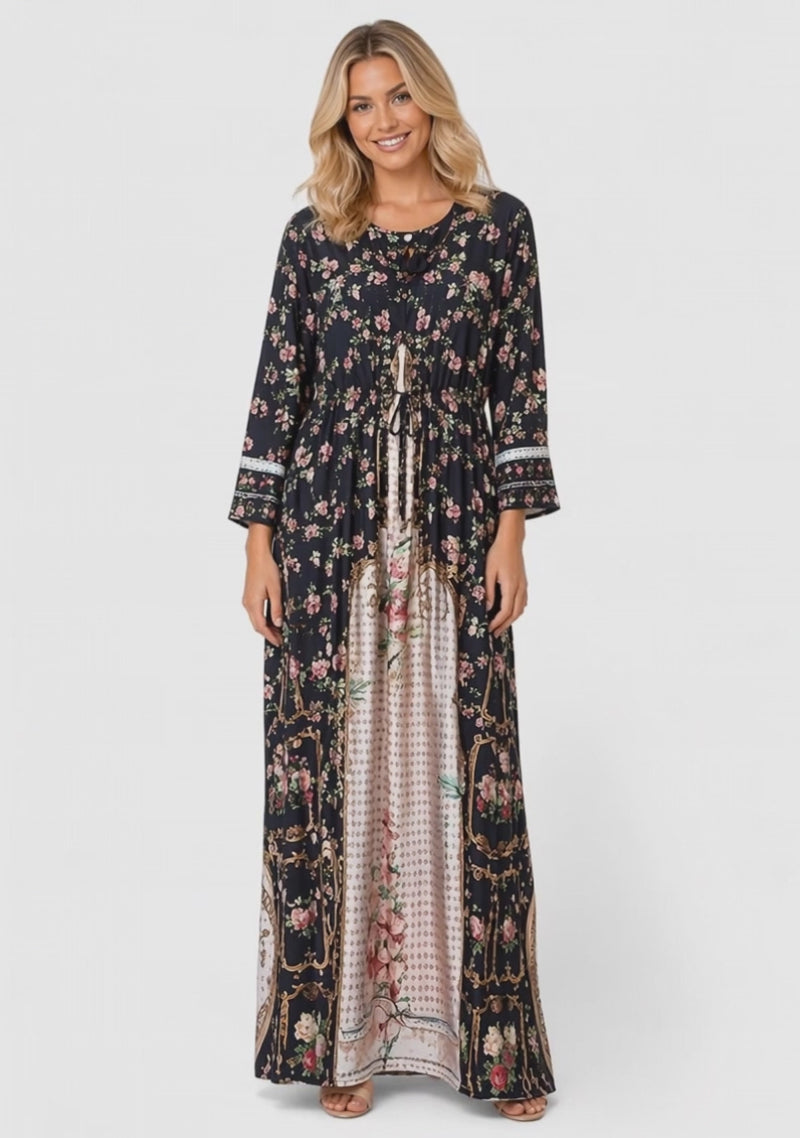 NOIR MAXI DRESS