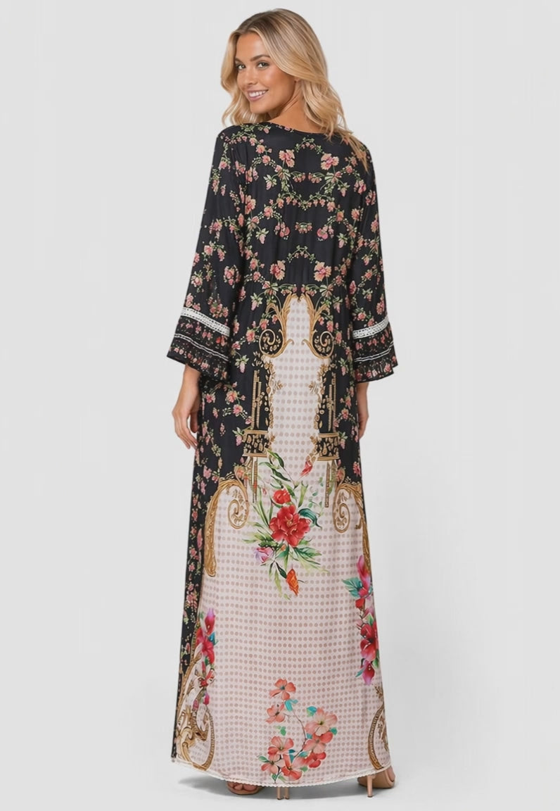 NOIR MAXI DRESS