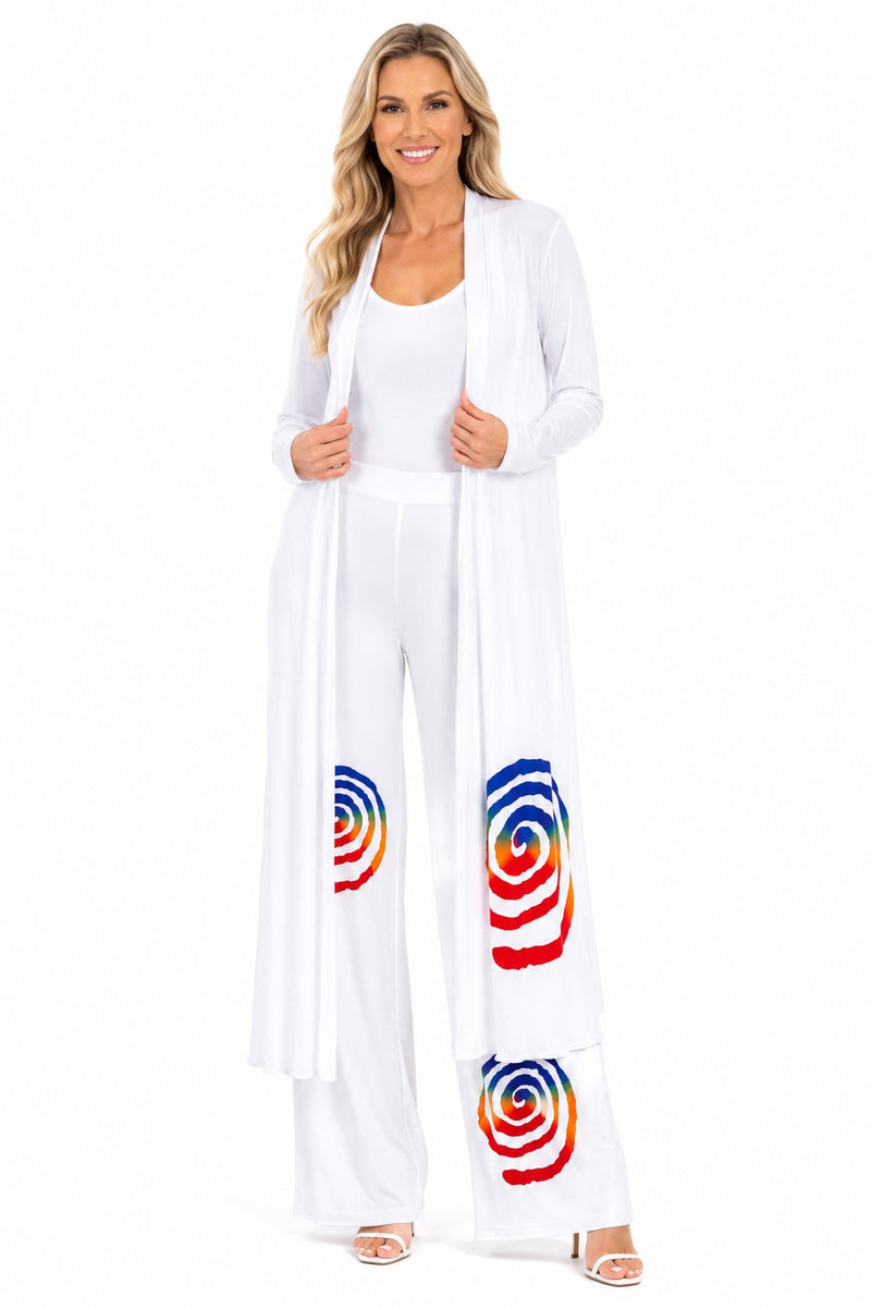 MULTI SPIRAL DUSTER JACKET