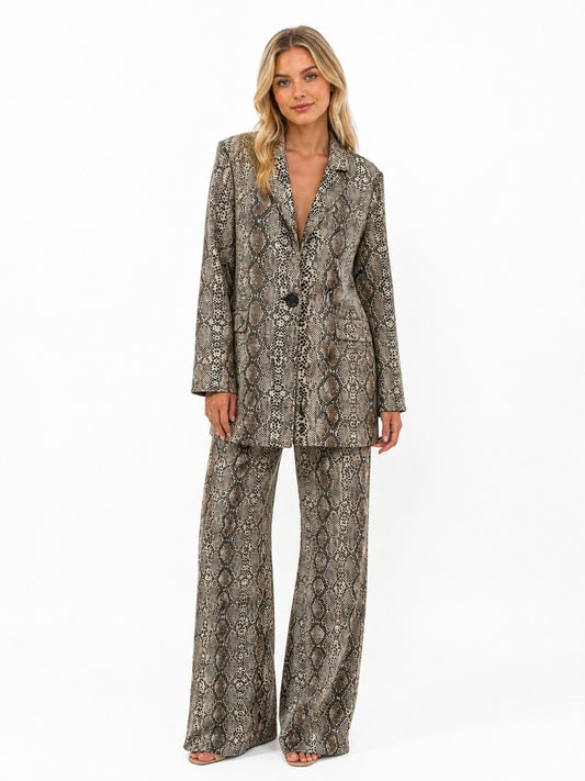 PYTHON FOIL BLAZER