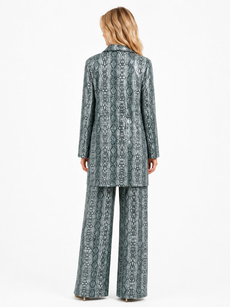 PYTHON FOIL BLAZER