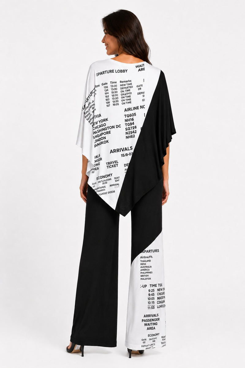 TRAVEL COLOR BLOCK PANT