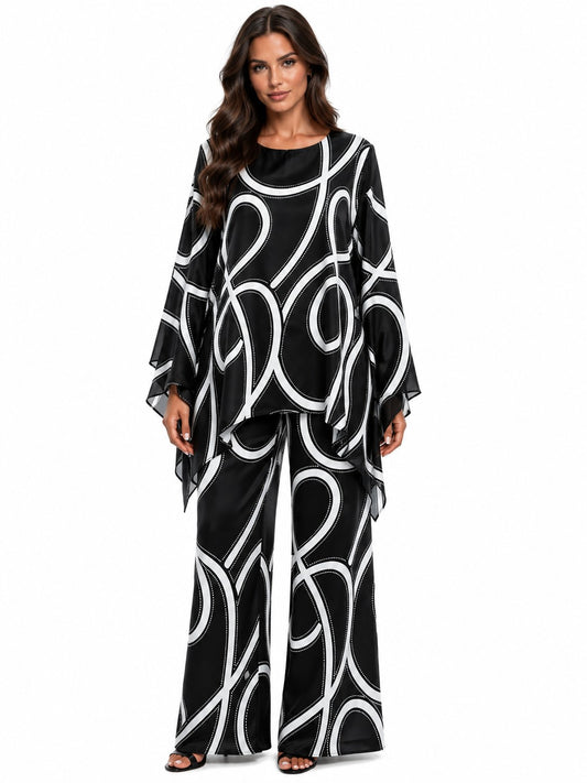 SYMMETRY FANTASY TUNIC TOP