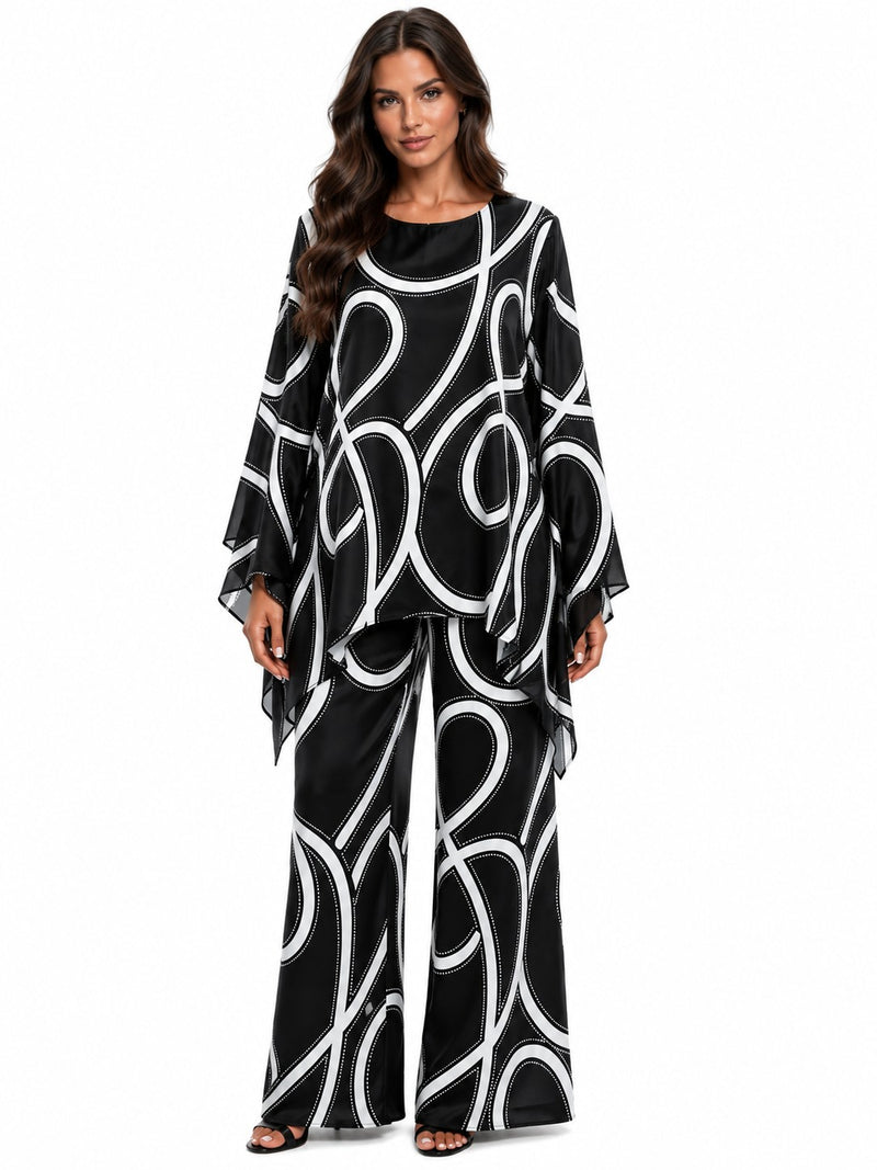 SYMMETRY FANTASY TUNIC TOP